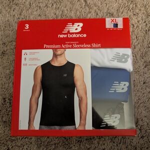 NWT New Balance Performance Sleeveless Shirt 3pack - Mens XL